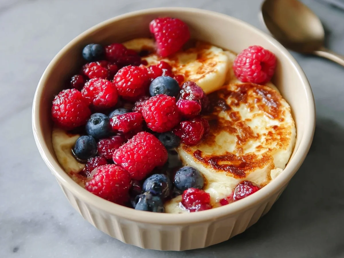 High Protein Pancake Bowl: 39g Breakfast Recipe - Featured Image