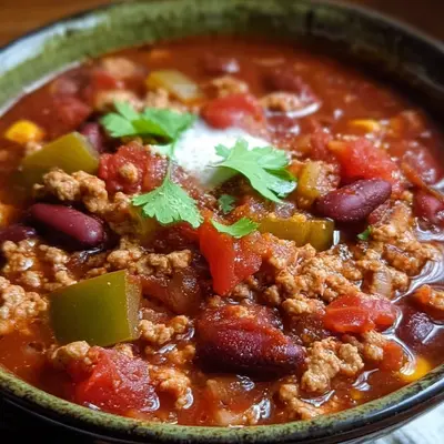 High Protein Turkey Chili Recipe