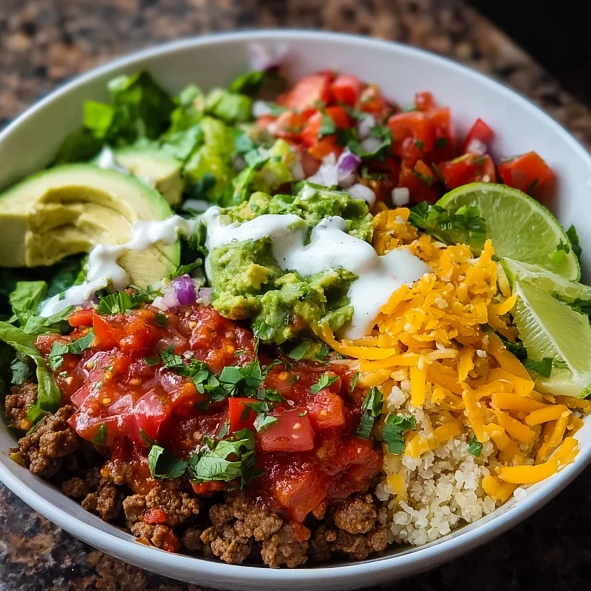 Low Carb Burrito Bowl: Easy Protein Meal Prep Recipe