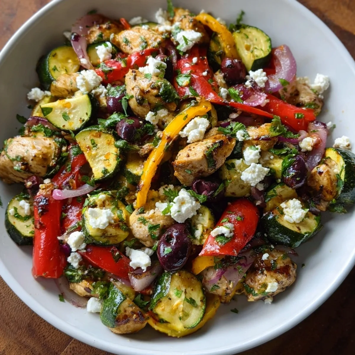 Mediterranean Chicken Stir-Fry: Quick 30-Minute Meal
