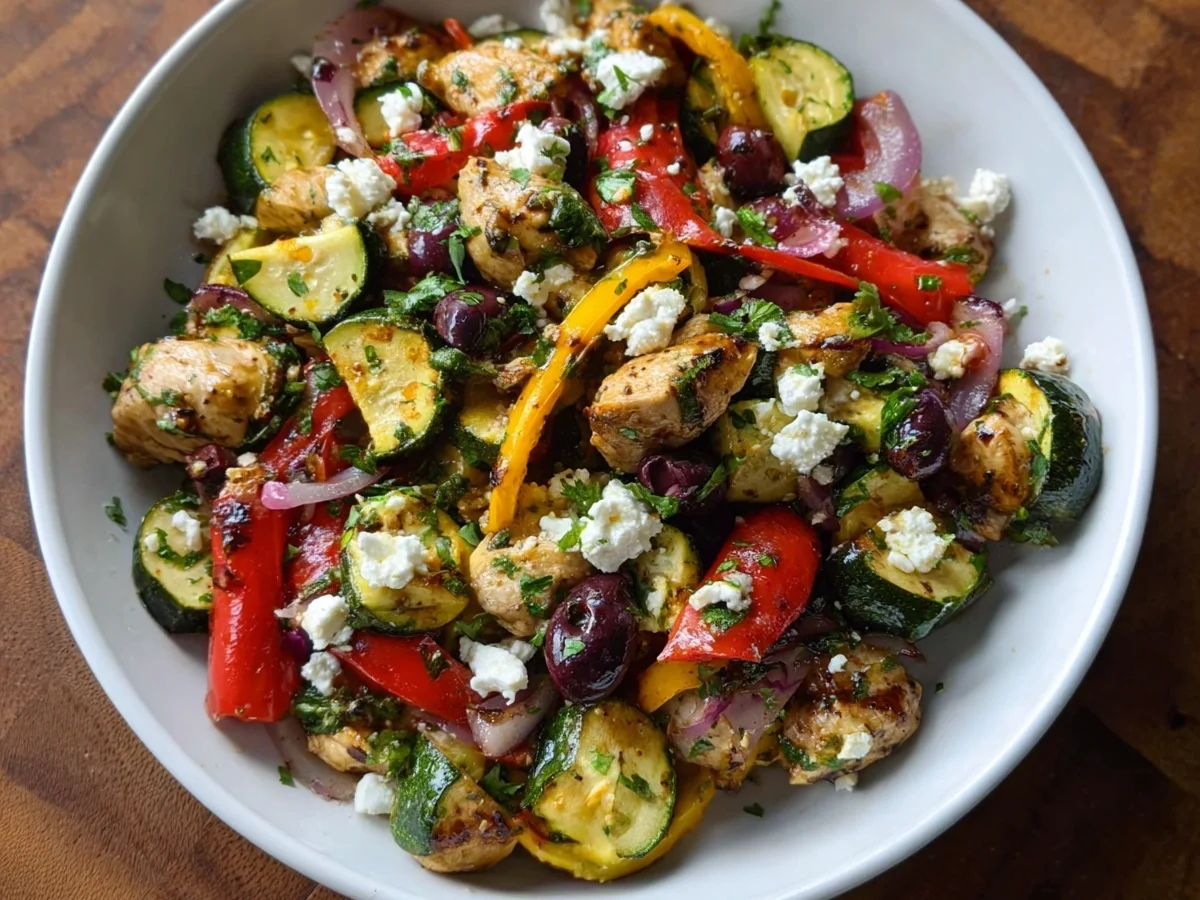 Mediterranean Chicken Stir-Fry: Quick 30-Minute Meal - Featured Image
