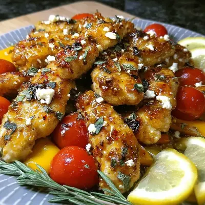 Mediterranean Chicken Tenders: Quick 30-Minute Meal