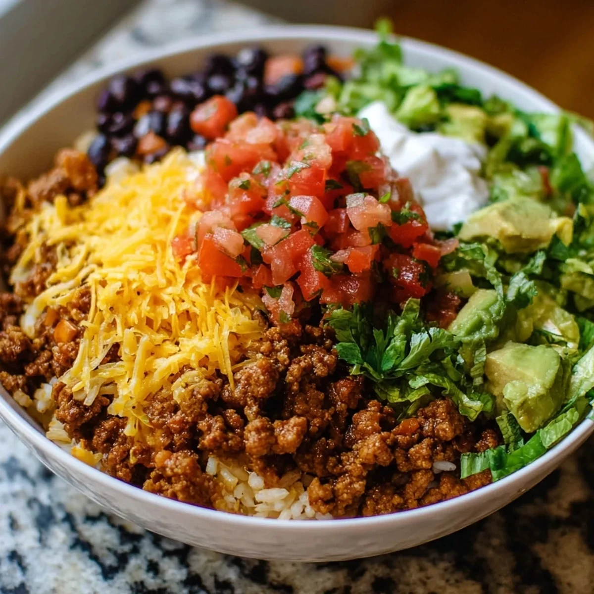 Quick Taco Rice Bowl: Easy Weeknight Dinner Recipe