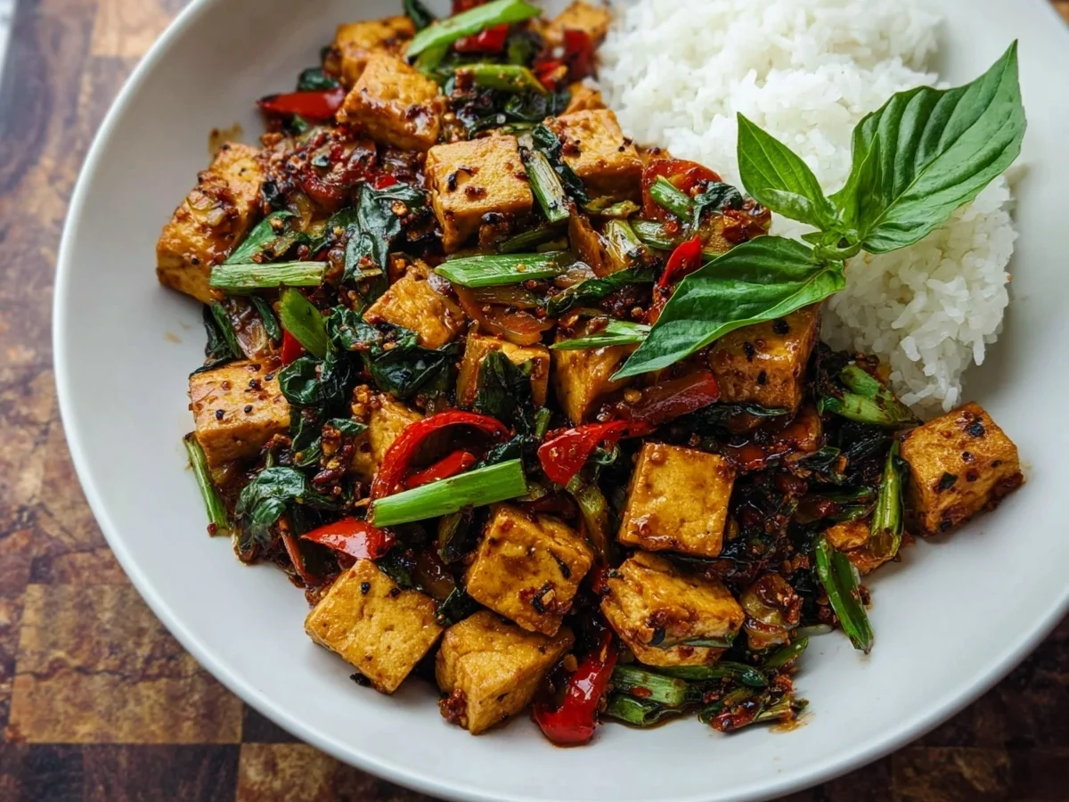 Quick Thai Basil Tofu Stir-Fry for Meal Prep - Featured Image