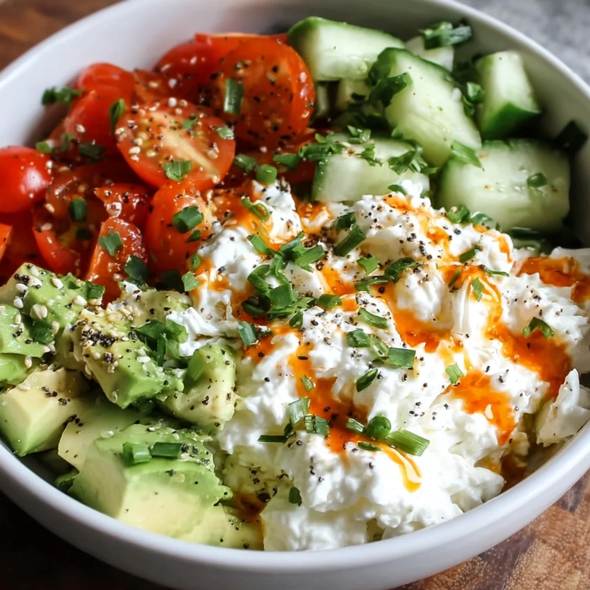 Savory Cottage Cheese Bowl: Quick & Protein-Packed