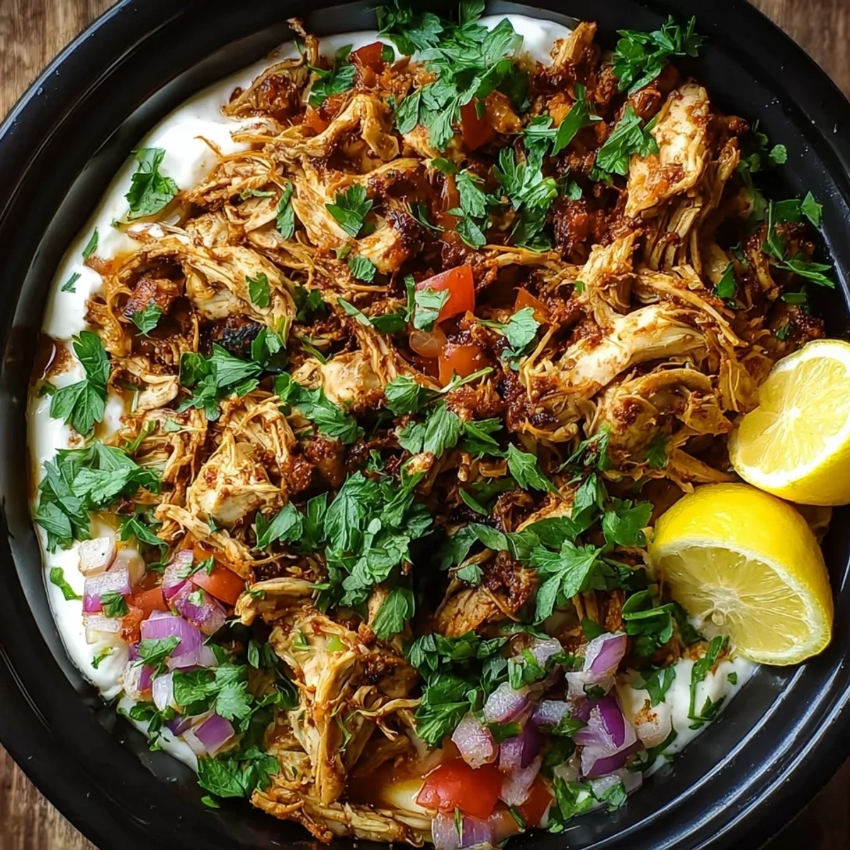 Slow Cooker Chicken Shawarma: Easy Family Dinner