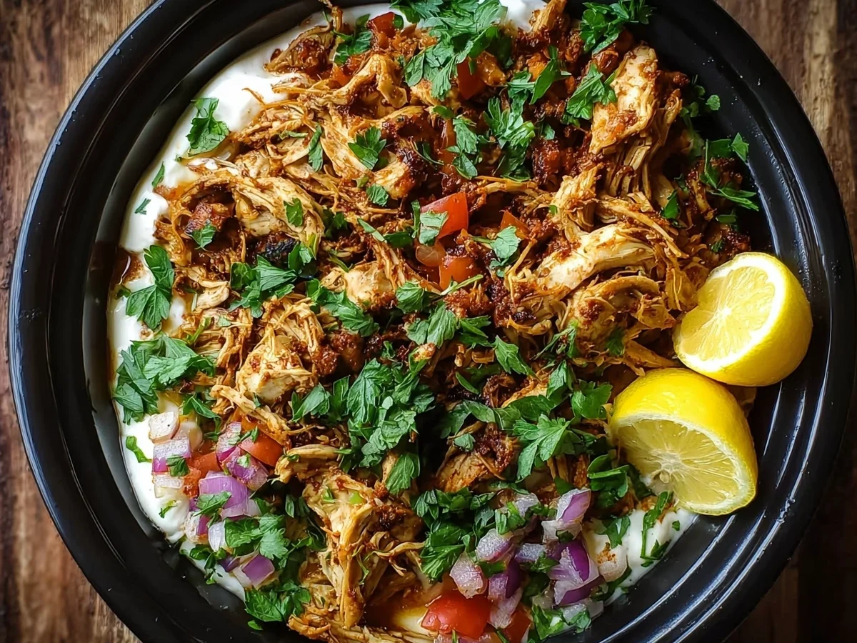 Slow Cooker Chicken Shawarma: Easy Family Dinner - Featured Image