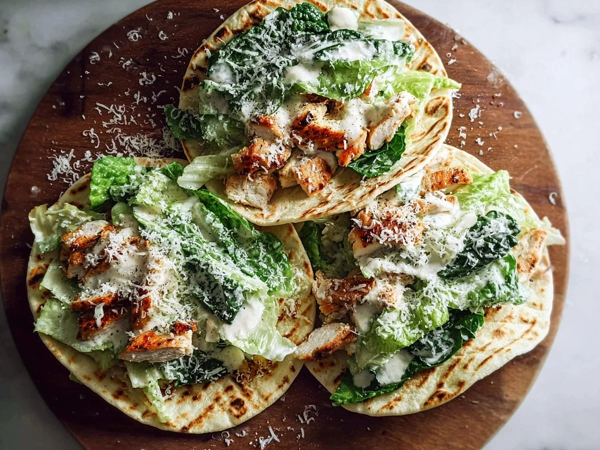 Smash Chicken Caesar Tacos: Quick Family Dinner - Featured Image