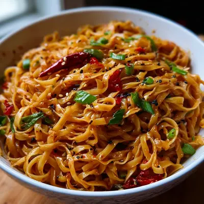 Spicy Chili Garlic Noodles: Quick & Flavorful Dinner