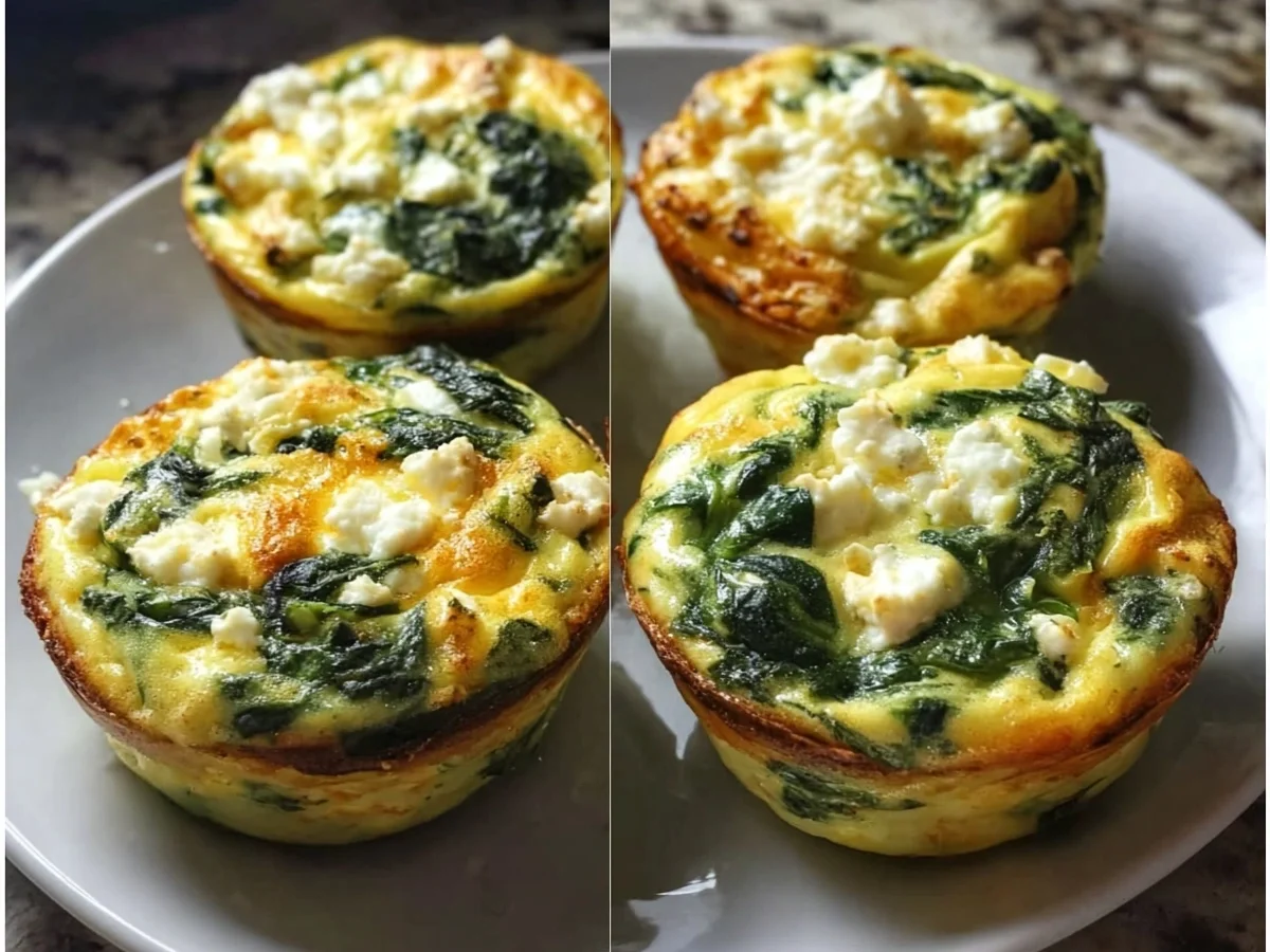 Spinach Feta Egg Muffins: Easy Meal Prep Breakfast - Featured Image