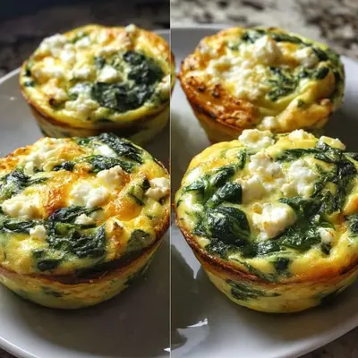Spinach Feta Egg Muffins: Easy Meal Prep Breakfast
