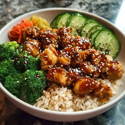 Sticky Chicken Bowls: Quick & Flavorful Dinner