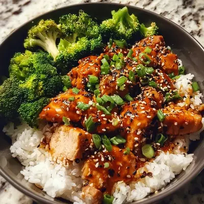 Sticky Chicken Rice Bowls: Easy Weeknight Meal Prep