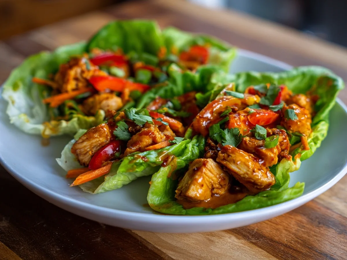 Thai Peanut Chicken Wraps: Quick, High-Protein Meal - Featured Image